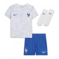 Camisa de Futebol França Matteo Guendouzi #6 Equipamento Secundário Infantil Mundo 2022 Manga Curta (+ Calças curtas)